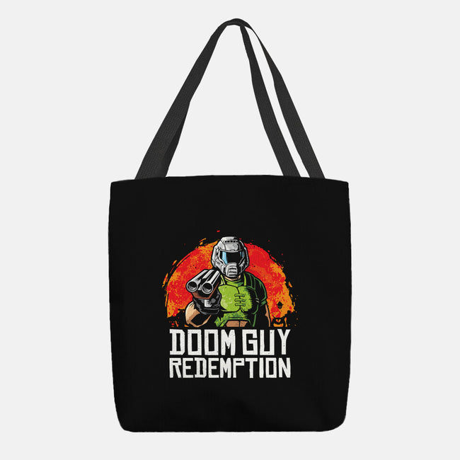 Doom Guy Redemption-None-Basic Tote-Bag-arace