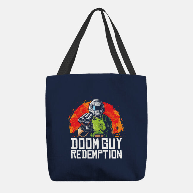 Doom Guy Redemption-None-Basic Tote-Bag-arace