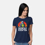 Doom Guy Redemption-Womens-Basic-Tee-arace