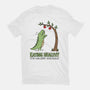 The Ancient Struggle-Womens-Fitted-Tee-BridgeWalker