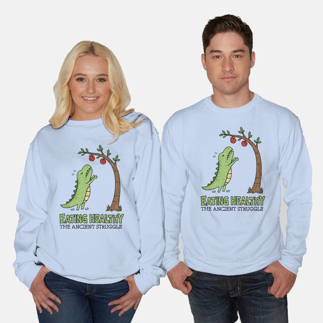 The Ancient Struggle-Unisex-Crew Neck-Sweatshirt-BridgeWalker