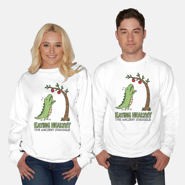 The Ancient Struggle-Unisex-Crew Neck-Sweatshirt-BridgeWalker