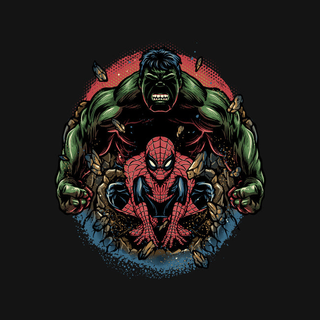 Gamma And Web-Mens-Heavyweight-Tee-glitchygorilla