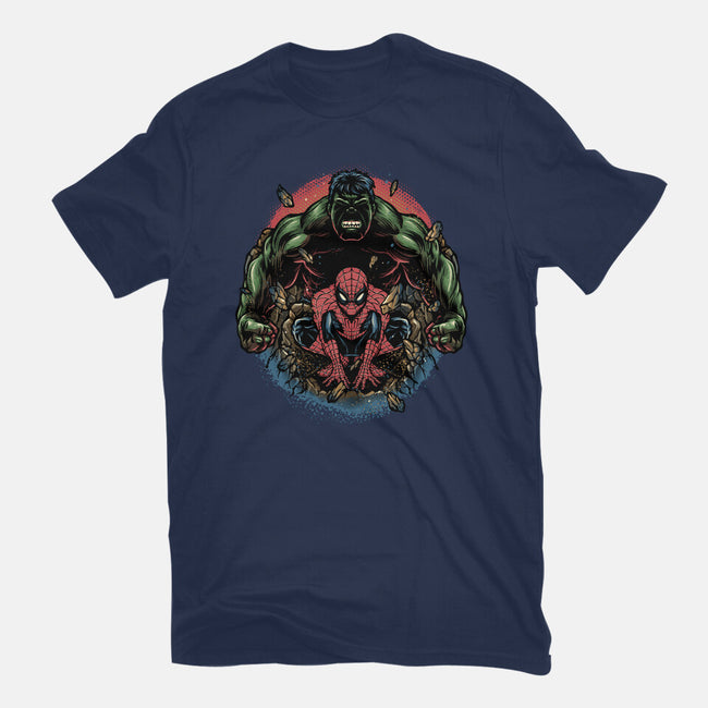 Gamma And Web-Youth-Basic-Tee-glitchygorilla