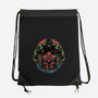 Gamma And Web-None-Drawstring-Bag-glitchygorilla