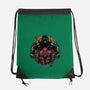 Gamma And Web-None-Drawstring-Bag-glitchygorilla