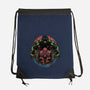 Gamma And Web-None-Drawstring-Bag-glitchygorilla