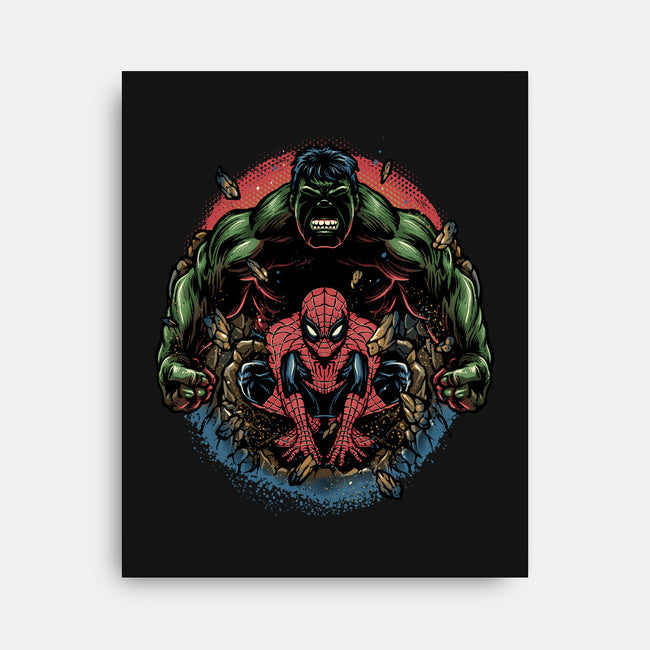 Gamma And Web-None-Stretched-Canvas-glitchygorilla