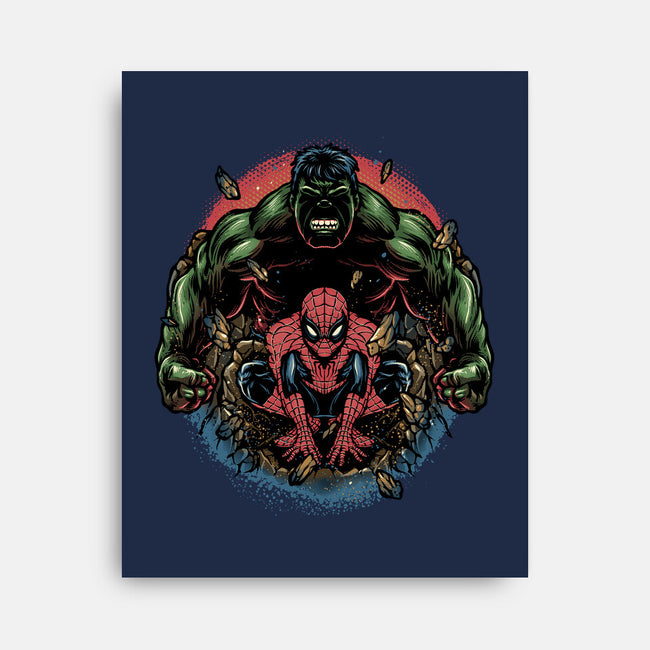 Gamma And Web-None-Stretched-Canvas-glitchygorilla