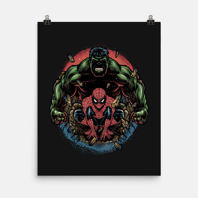 Gamma And Web-None-Matte-Poster-glitchygorilla