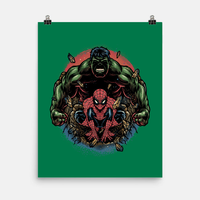 Gamma And Web-None-Matte-Poster-glitchygorilla