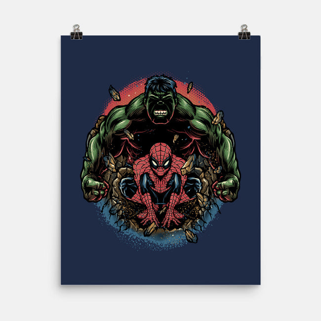Gamma And Web-None-Matte-Poster-glitchygorilla