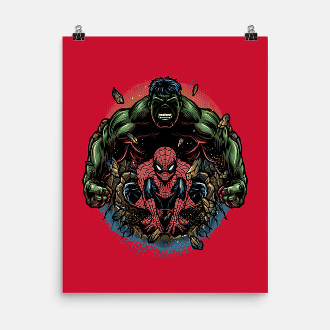 Gamma And Web-None-Matte-Poster-glitchygorilla