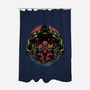 Gamma And Web-None-Polyester-Shower Curtain-glitchygorilla