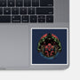 Gamma And Web-None-Glossy-Sticker-glitchygorilla