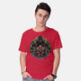 Gamma And Web-Mens-Basic-Tee-glitchygorilla