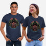 Gamma And Web-Unisex-Basic-Tee-glitchygorilla