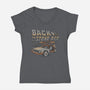 To The Stone Age-Womens-V-Neck-Tee-Alan Maia
