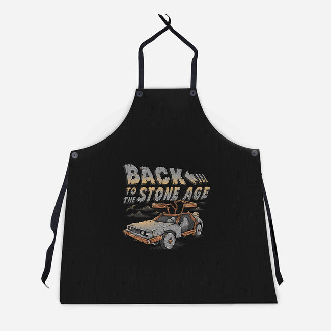 To The Stone Age-Unisex-Kitchen-Apron-Alan Maia
