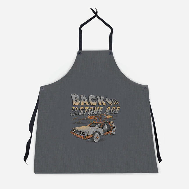 To The Stone Age-Unisex-Kitchen-Apron-Alan Maia