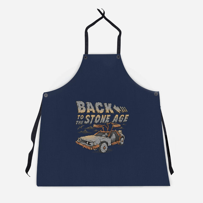 To The Stone Age-Unisex-Kitchen-Apron-Alan Maia