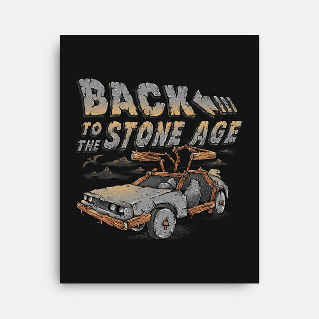 To The Stone Age-None-Stretched-Canvas-Alan Maia