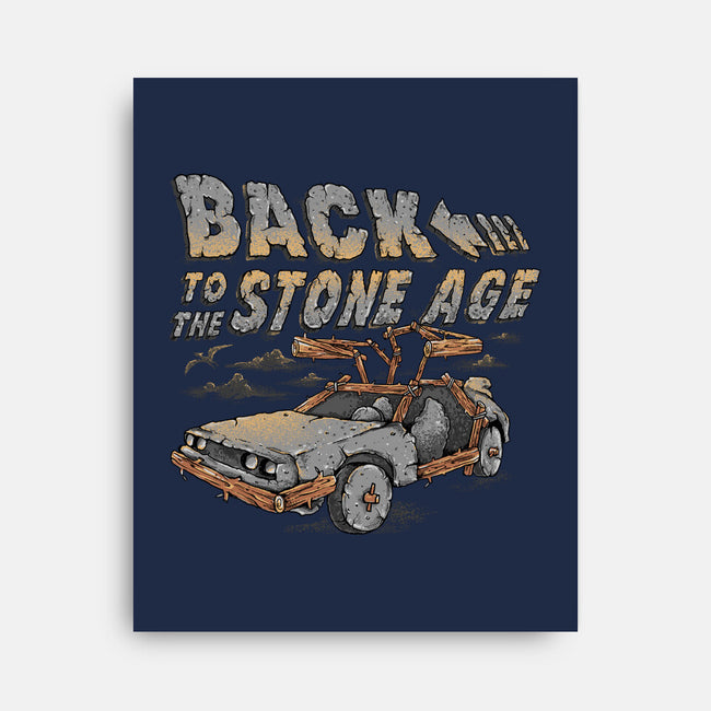 To The Stone Age-None-Stretched-Canvas-Alan Maia
