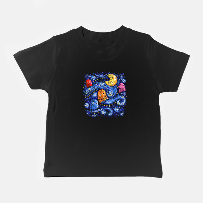 Starry Pacman-Baby-Basic-Tee-Alan Maia