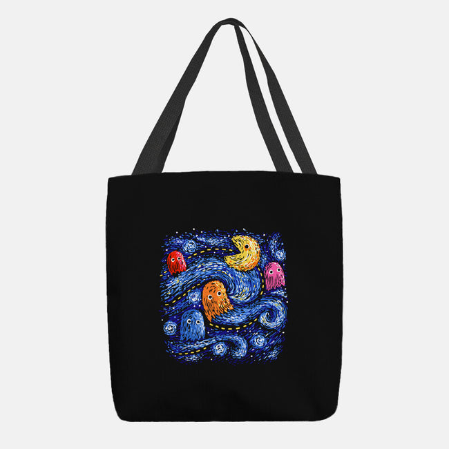 Starry Pacman-None-Basic Tote-Bag-Alan Maia