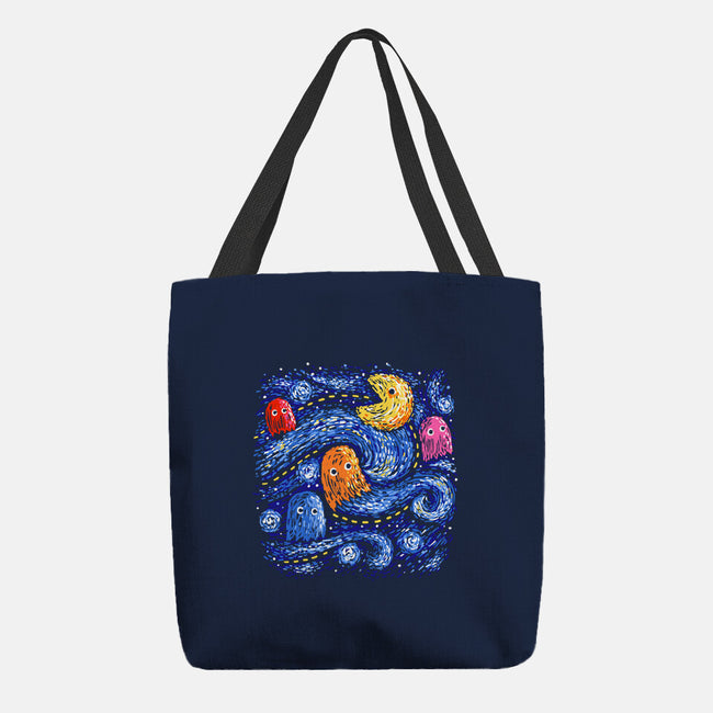 Starry Pacman-None-Basic Tote-Bag-Alan Maia
