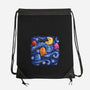 Starry Pacman-None-Drawstring-Bag-Alan Maia