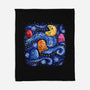Starry Pacman-None-Fleece-Blanket-Alan Maia