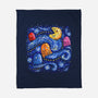 Starry Pacman-None-Fleece-Blanket-Alan Maia