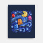 Starry Pacman-None-Stretched-Canvas-Alan Maia