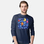 Starry Pacman-Mens-Long Sleeved-Tee-Alan Maia