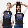 Starry Pacman-Unisex-Baseball-Tee-Alan Maia