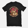 Dungeon Crawler Donut Meme-Mens-Heavyweight-Tee-Studio Mootant