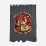 Dungeon Crawler Donut Meme-None-Polyester-Shower Curtain-Studio Mootant