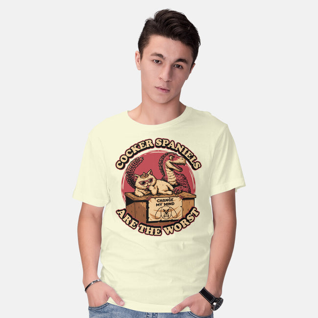 Dungeon Crawler Donut Meme-Mens-Basic-Tee-Studio Mootant