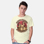 Dungeon Crawler Donut Meme-Mens-Basic-Tee-Studio Mootant