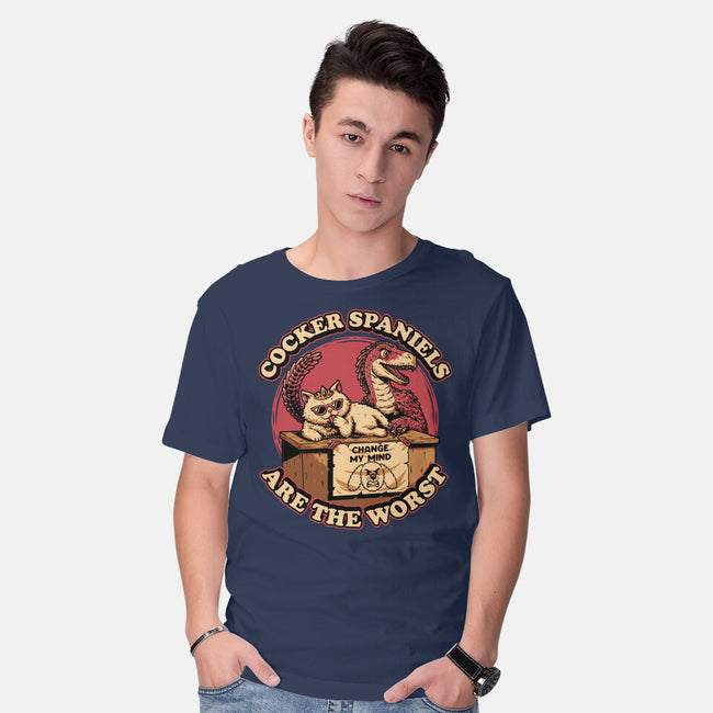 Dungeon Crawler Donut Meme-Mens-Basic-Tee-Studio Mootant