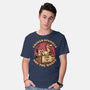 Dungeon Crawler Donut Meme-Mens-Basic-Tee-Studio Mootant