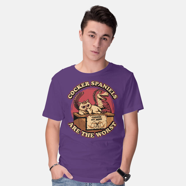 Dungeon Crawler Donut Meme-Mens-Basic-Tee-Studio Mootant