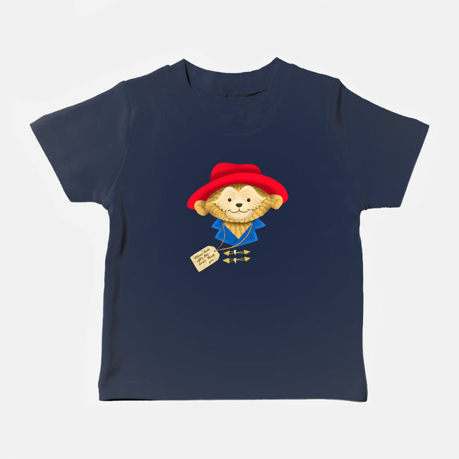 Please Look After This Bear-Baby-Basic-Tee-DrawnByBryan