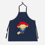 Please Look After This Bear-Unisex-Kitchen-Apron-DrawnByBryan