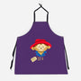 Please Look After This Bear-Unisex-Kitchen-Apron-DrawnByBryan