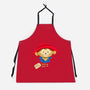 Please Look After This Bear-Unisex-Kitchen-Apron-DrawnByBryan