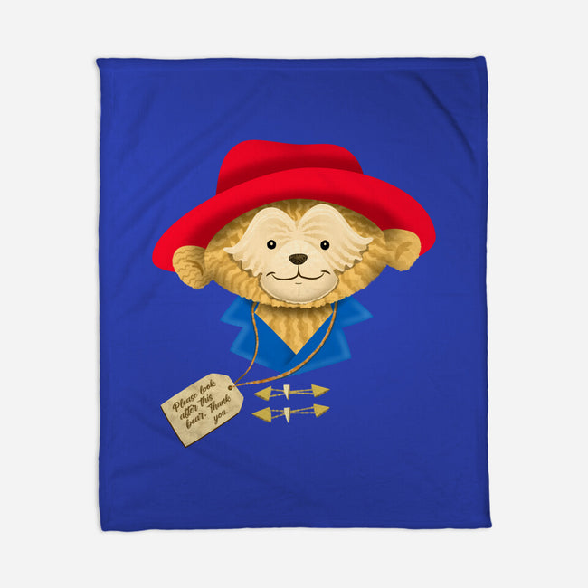 Please Look After This Bear-None-Fleece-Blanket-DrawnByBryan
