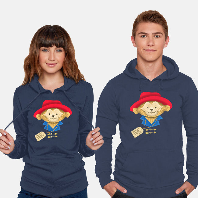 Please Look After This Bear-Unisex-Pullover-Sweatshirt-DrawnByBryan