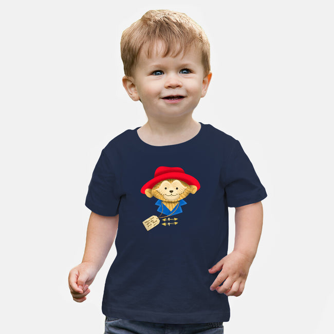 Please Look After This Bear-Baby-Basic-Tee-DrawnByBryan